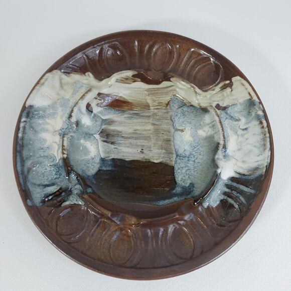 Vintage Pottery Craft # 409 Ashtray Made In USA - Picture 1 of 6